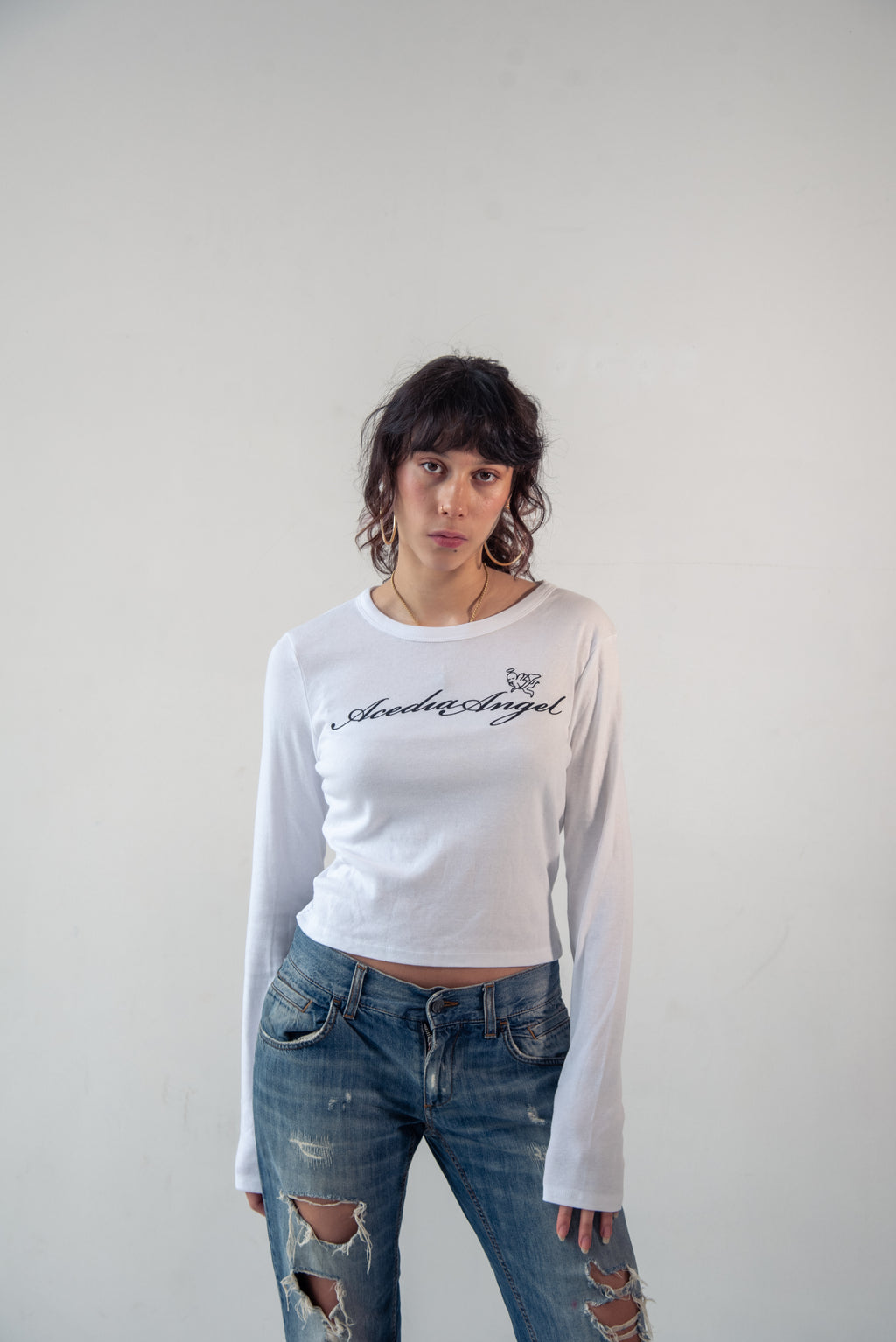 Acedia Angel Cropped Tee